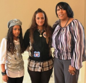 Jazianna and Katherine Marrero , Linda Haley
